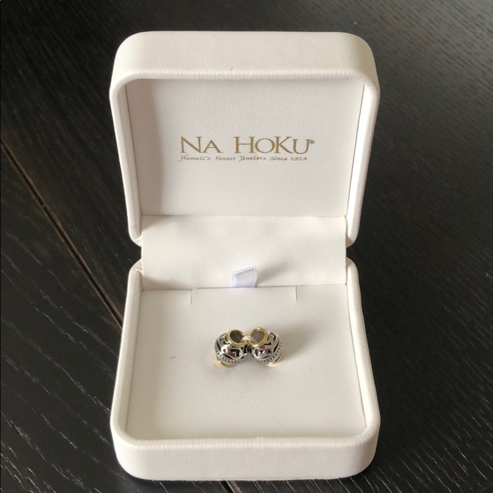 Na Hoku Yellow Gold & Sterling Silver Nalani Bead